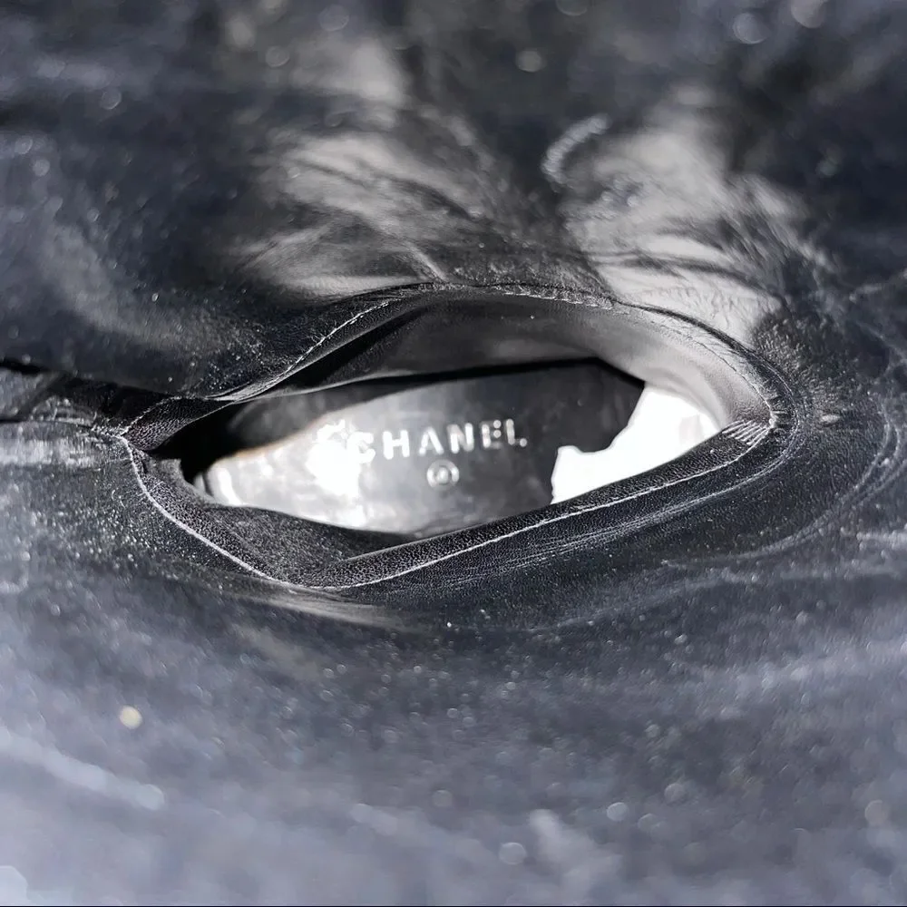CHANEL authentic black